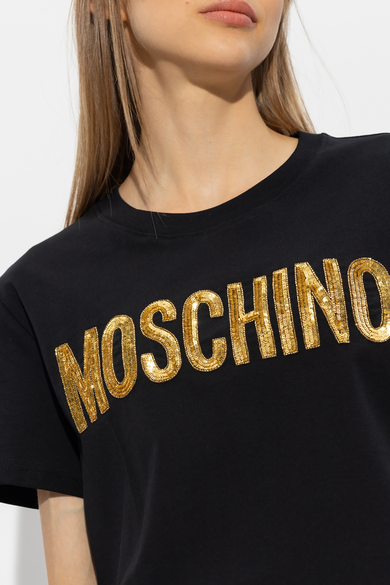 【関税＆送料込み】Moschino T-Shirt With Logo Ribbon White Moschino T-shirt ZZA0721 5241 1001 CM126 | eBay